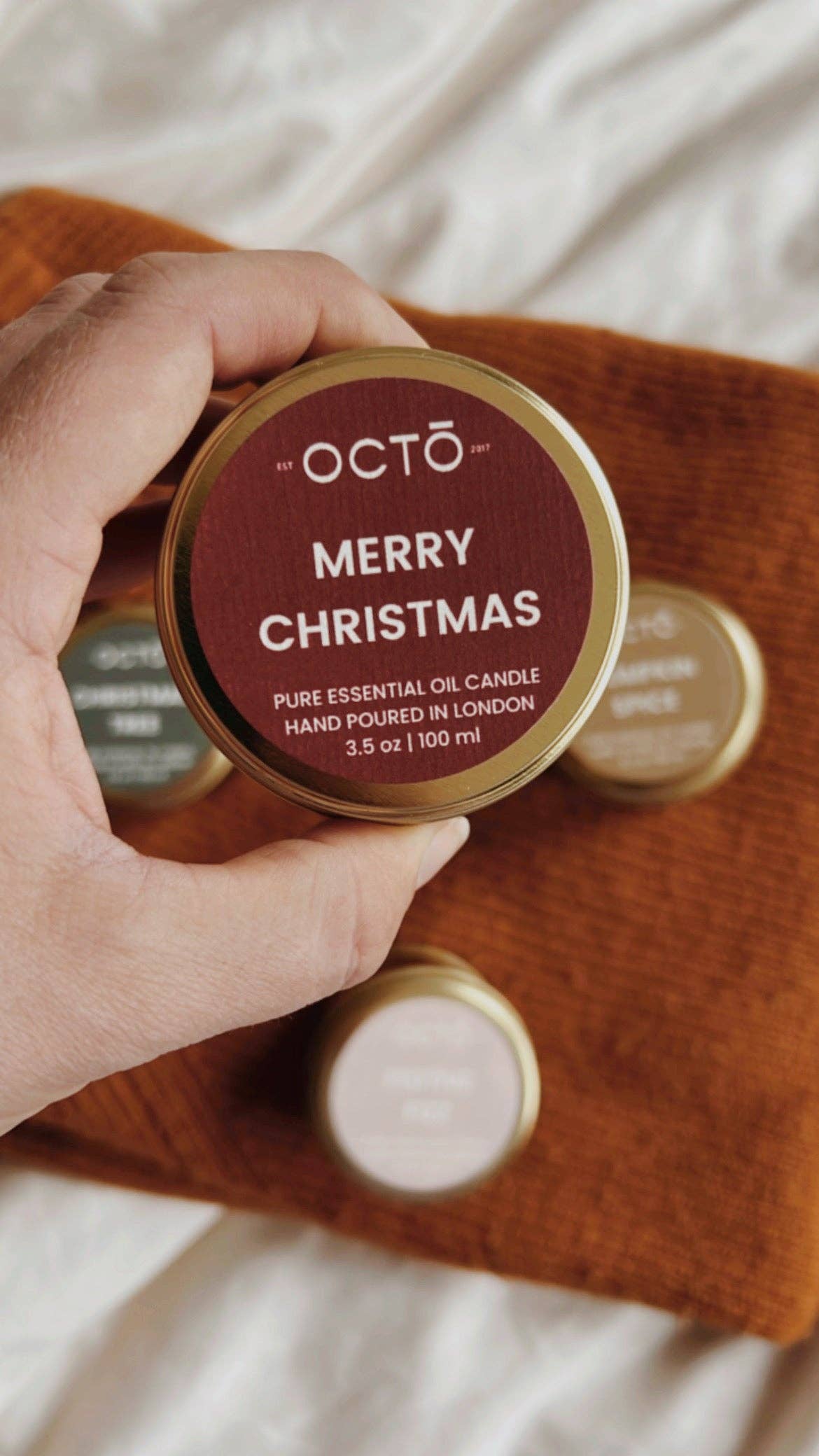 OCTŌ Festive Candle Tin 100ml