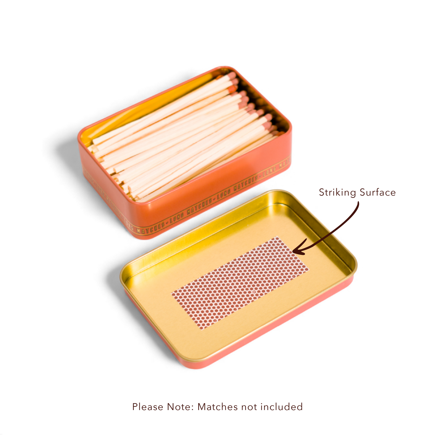 'Long Matches' Tin with Matches