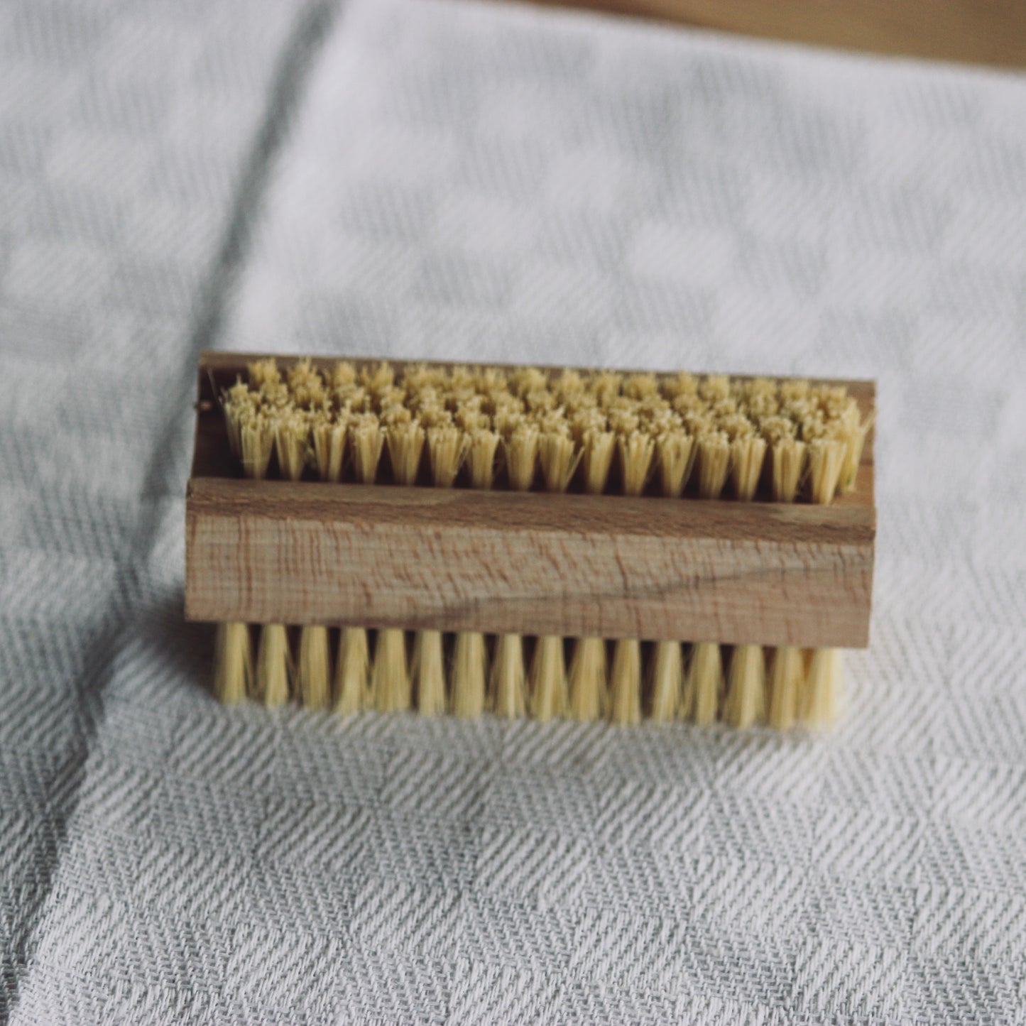 Natural Wooden Nail Brush by Redecker