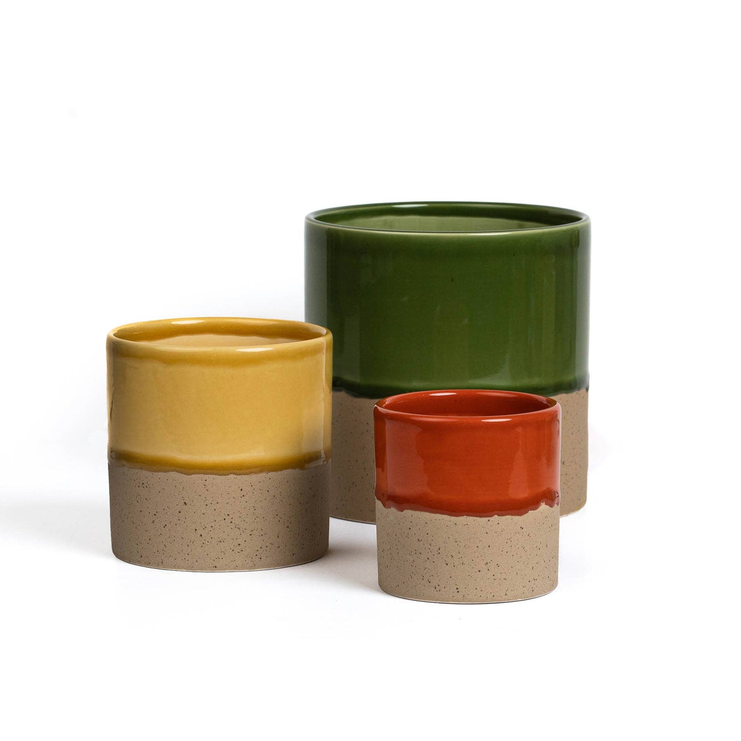 Drip Ceramic Planter Medium - Honey by YOD&CO
