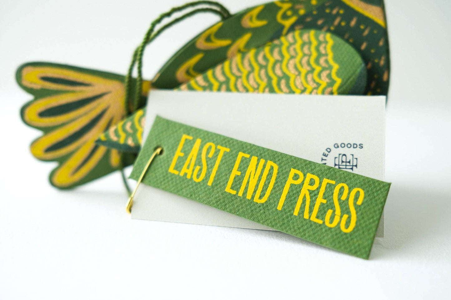 Partridge Screen-Printed Board Decoration by East End Press