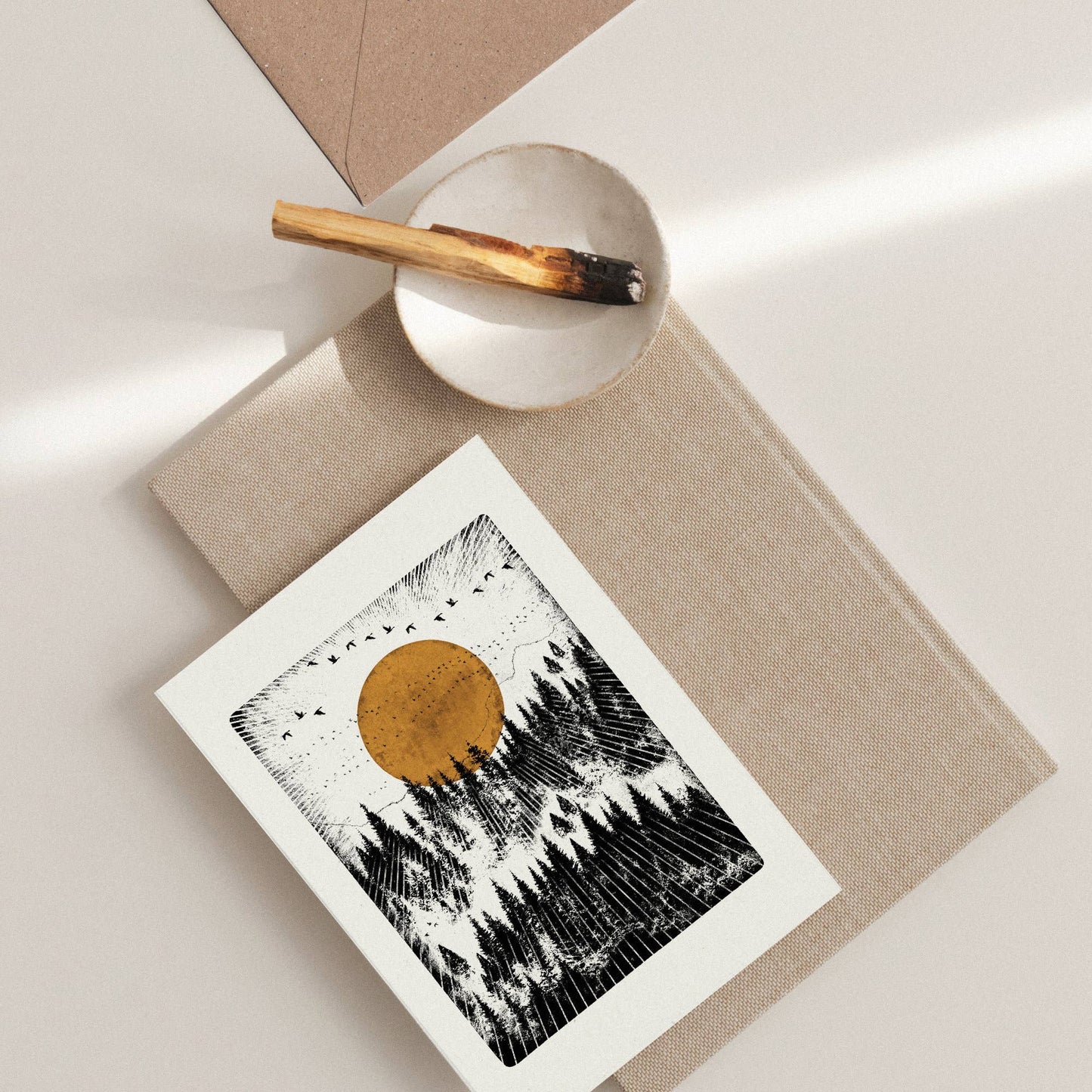 Forest View Individual Card by Luke Holcombe