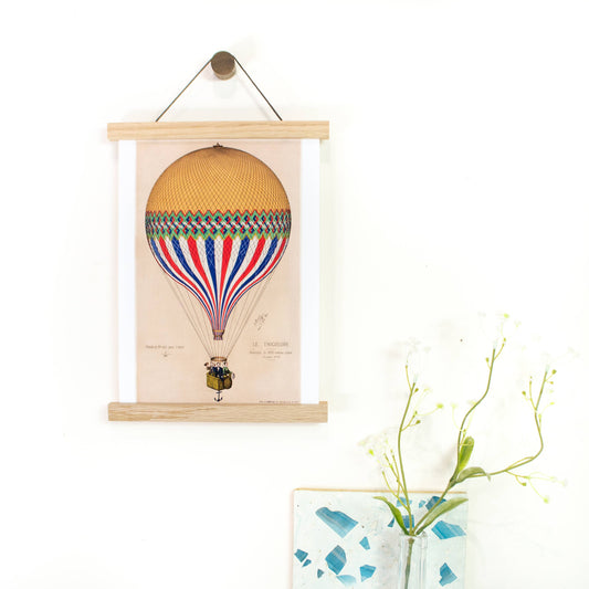 Magnetic Poster Wall Hanger (Oak)