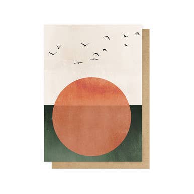 Rising Greetings Card