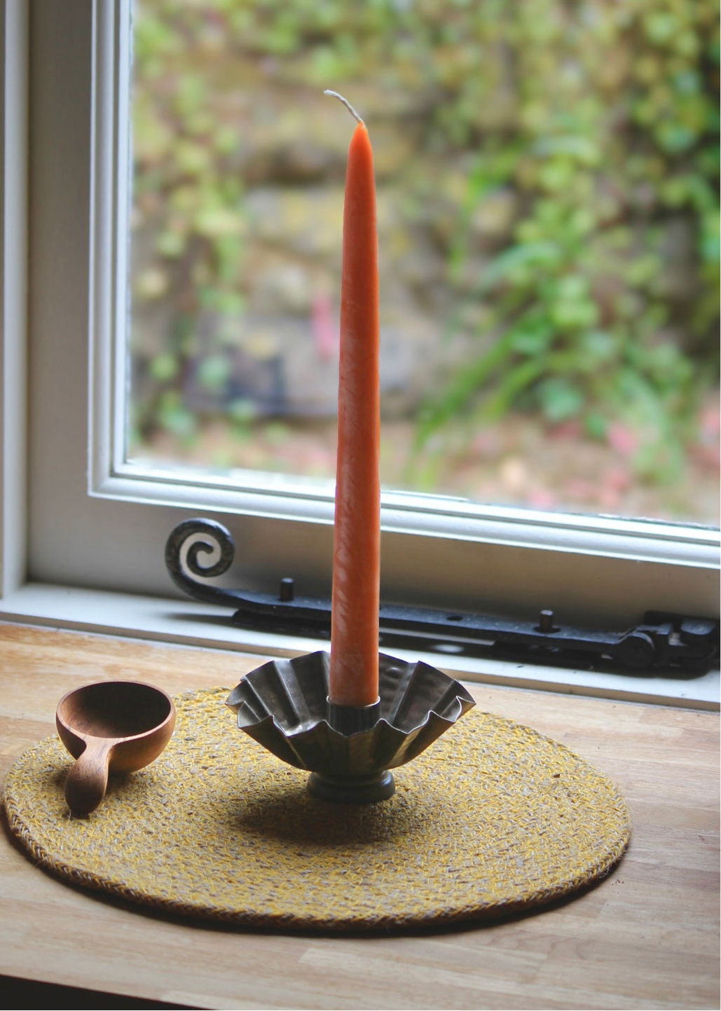 Matu Candle Holder - Antique Patina