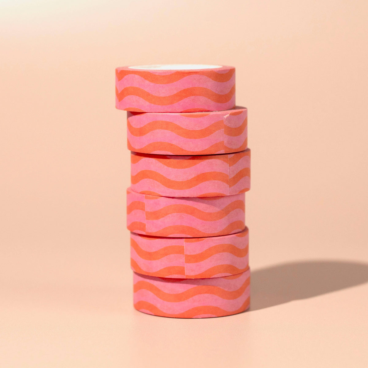 Pink & Orange Washi Tape Set | Pack of 3