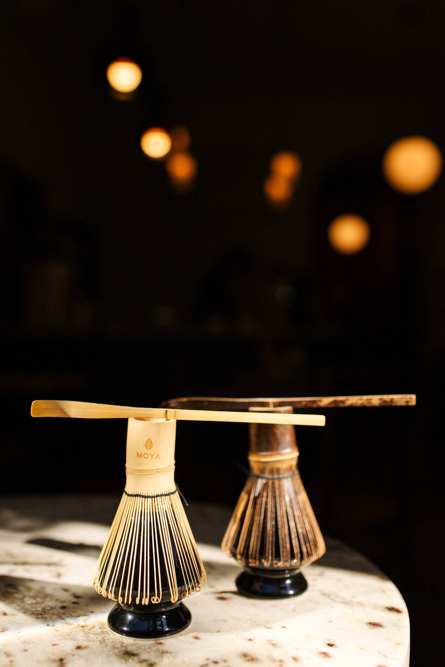 Chasen - dark bamboo matcha whisk