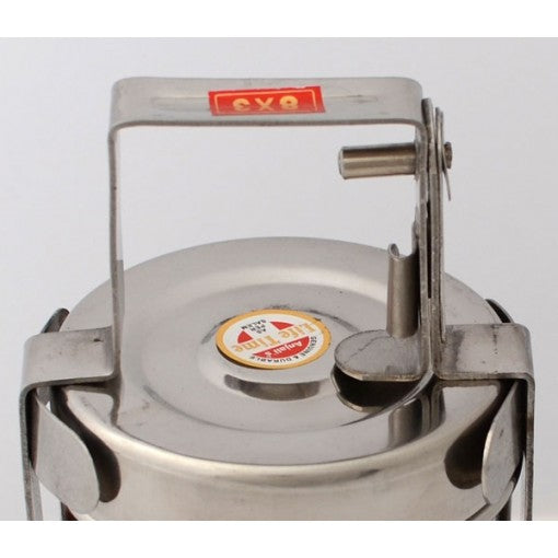 Tiffin Lunchbox - Round Stainless Steel 4-Tier