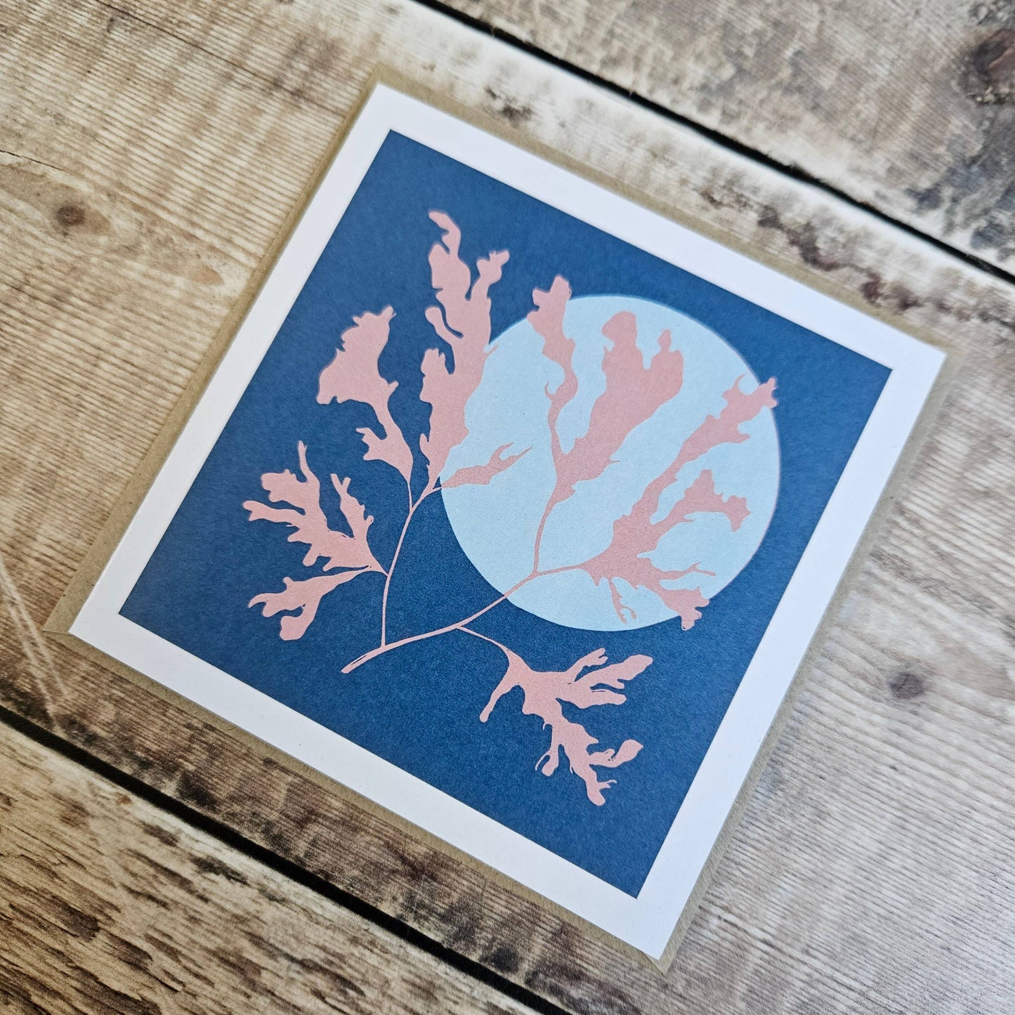 Seaweed - Single Square Greetings Card