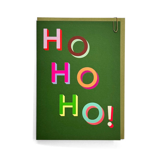 POP Christmas Card - Ho Ho Ho!