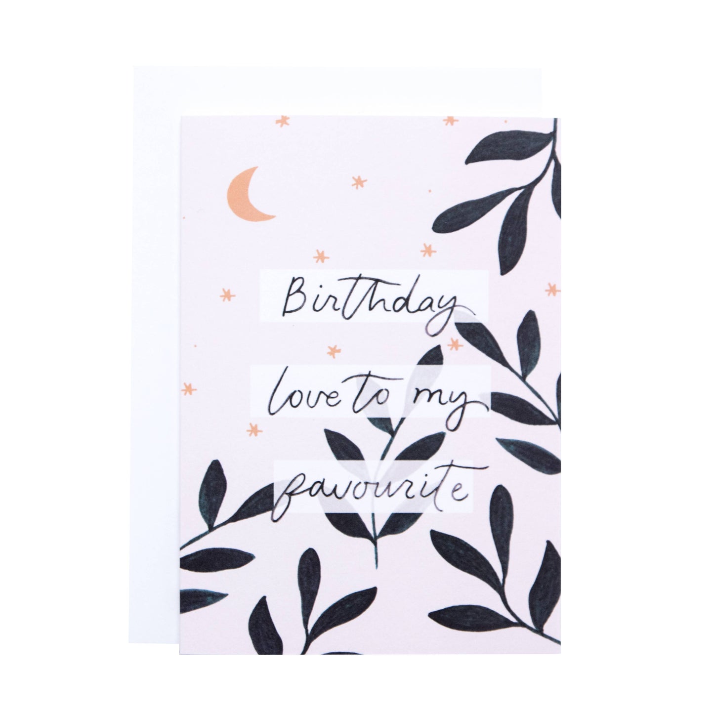 Birthday Love Pink Greeting Card