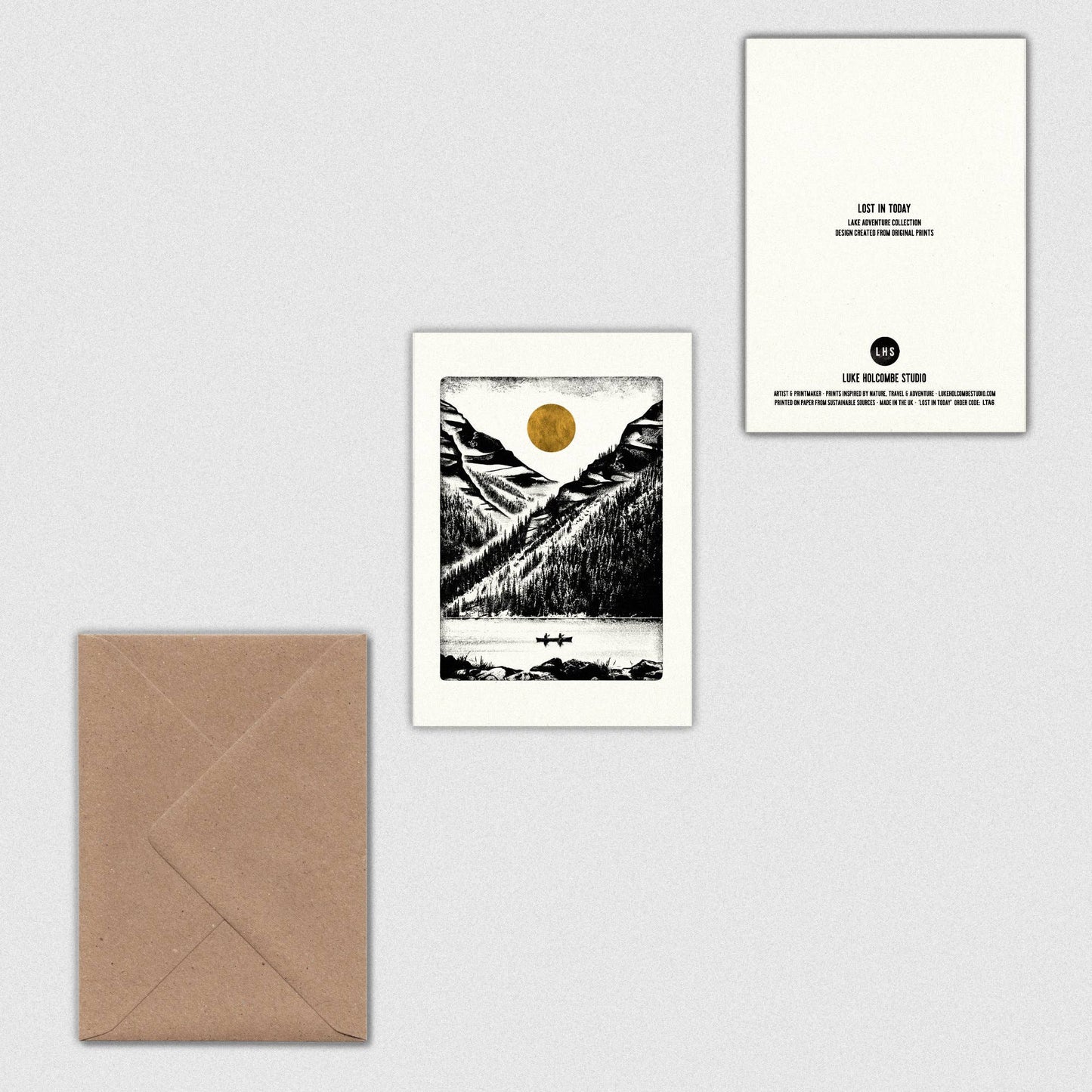 Lost in Today Individual Card by Luke Holcombe