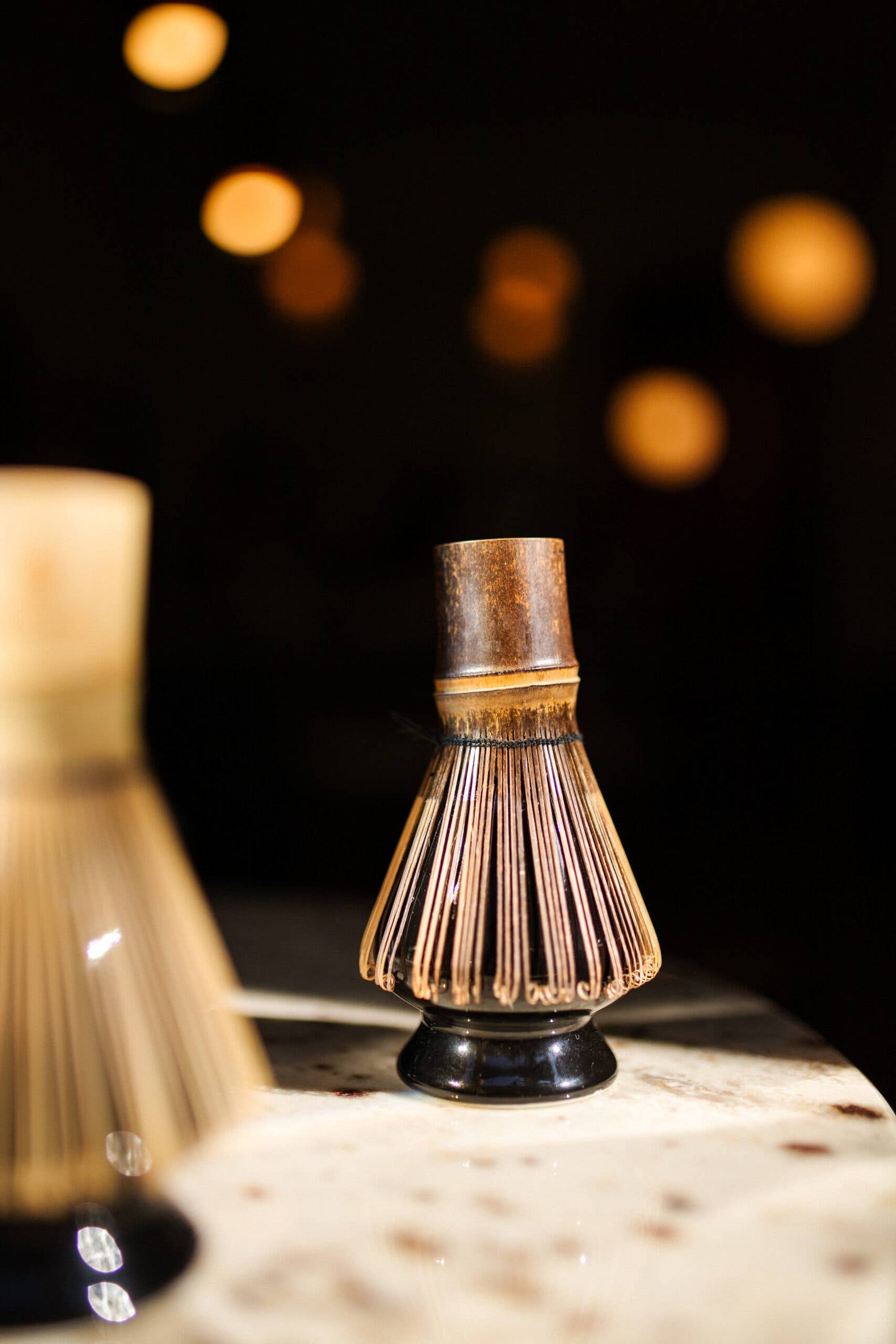 Chasen - dark bamboo matcha whisk