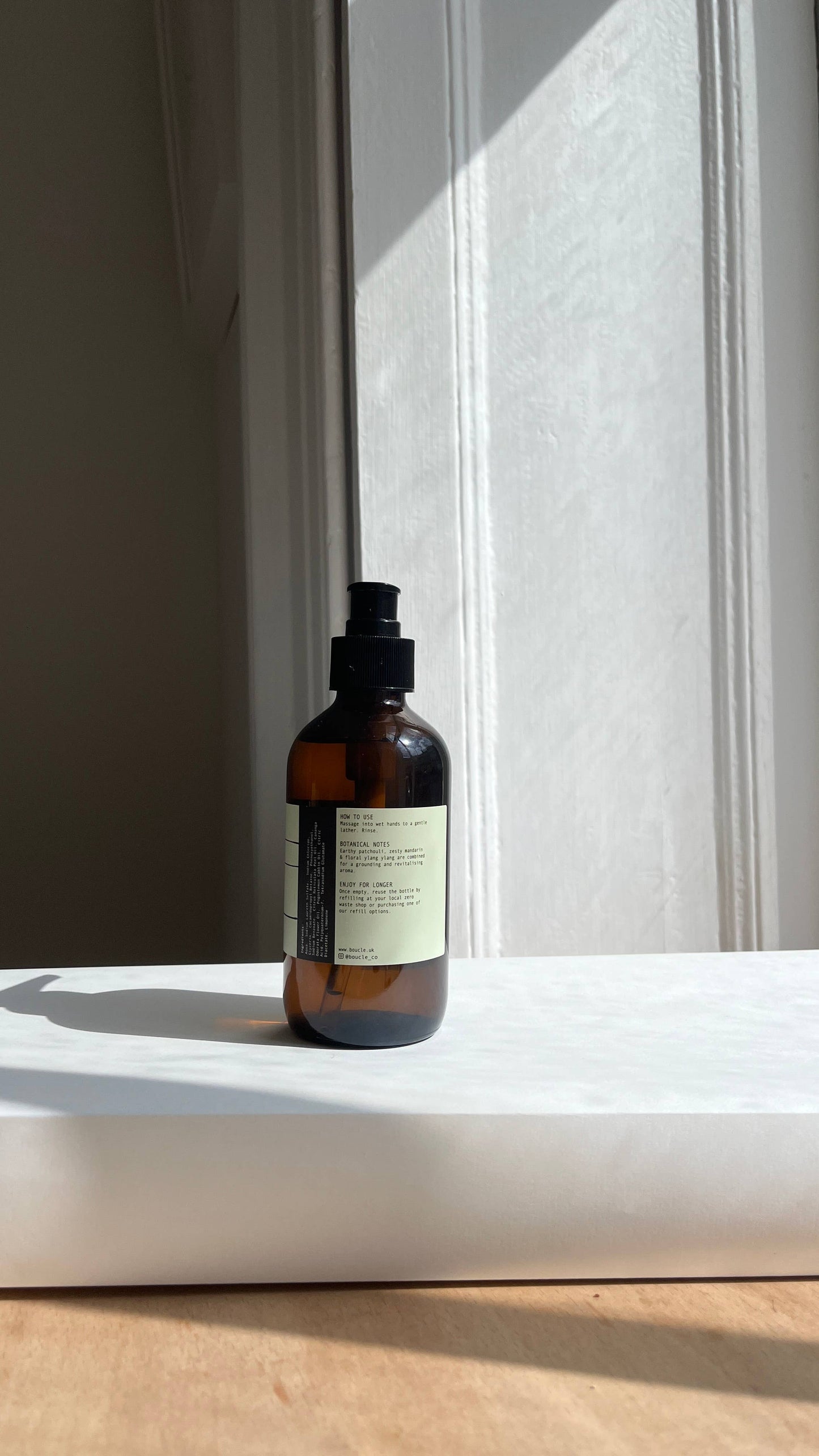 Bouclé Mandarin, Patchouli & Ylang Ylang Essential Oil Hand Wash