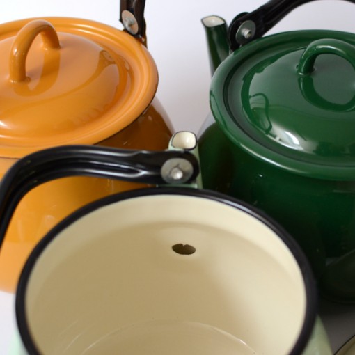Ukrainian Enamel Kettle 2.5l