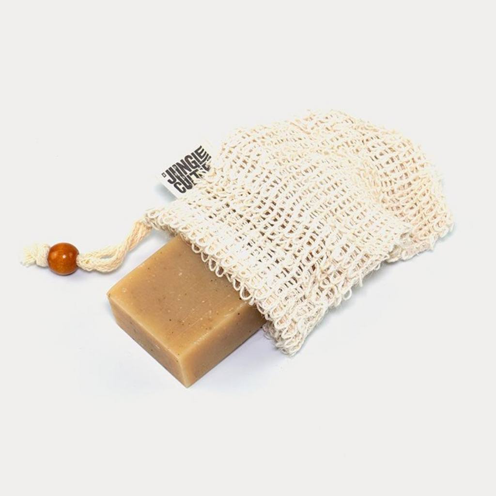 Sisal Soap Bag | Natural Fibre Mesh Soap Pouch Sack