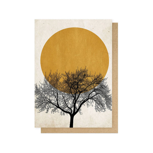 Winter Morning Greetings Card