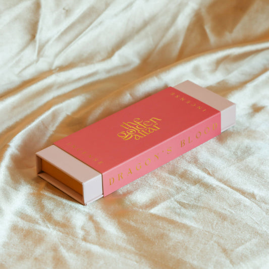 The Golden Altar / Muse Natural Incense Box -  Dragons Blood