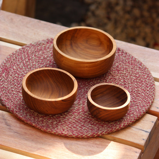 Nibble Bowls Reclaimed - Set of three