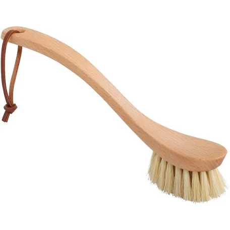 Tampico Curved Wooden Dish Brush by Redecker