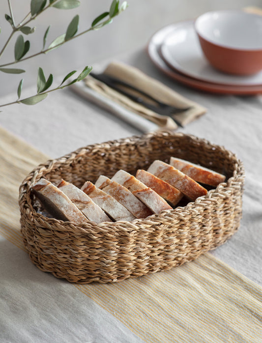 Brading Oval Basket Natural