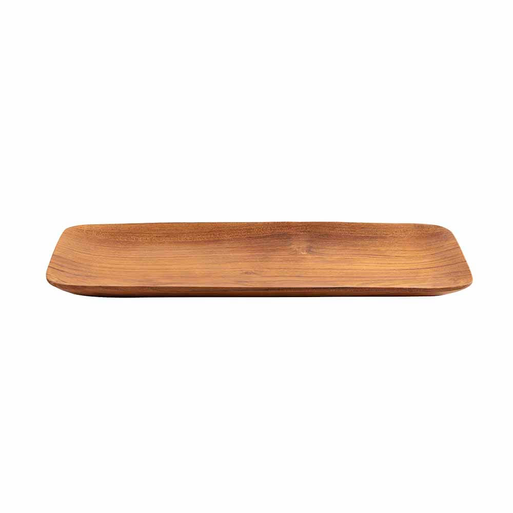 Organic Teak Root Tray