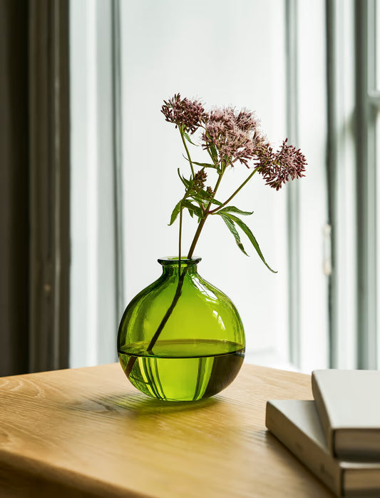 Clearwell Bud Vase Fern Green Vase
