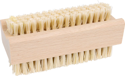 Natural Wooden Nail Brush by Redecker