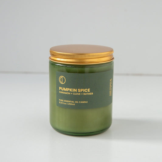 OCTO Pumpkin Spice (Cinnamon + Clove + Ginger) | Green Jar Candle