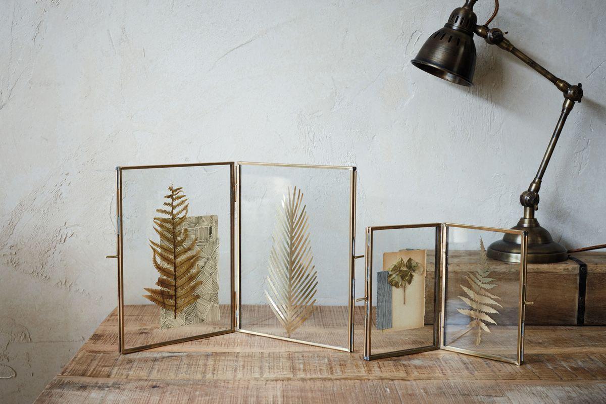 nkuku Antique Danta Brass Frame