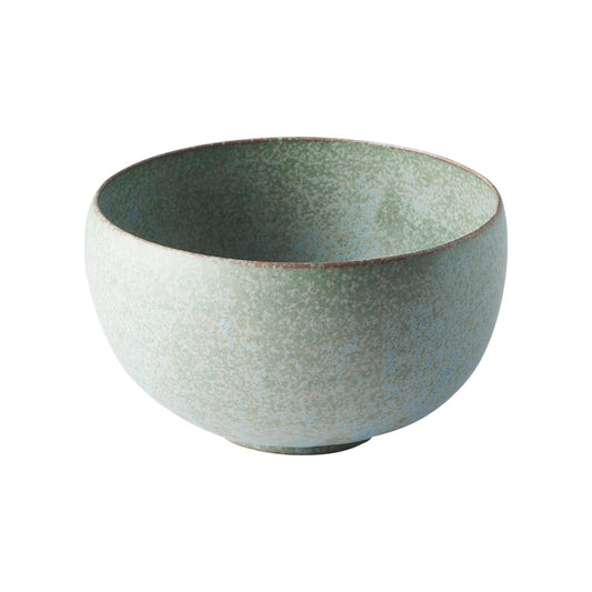 Green Fade U-shaped Bowl 15cm - Made in Japan