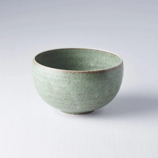 Green Fade U-shaped Bowl - Made in Japan
