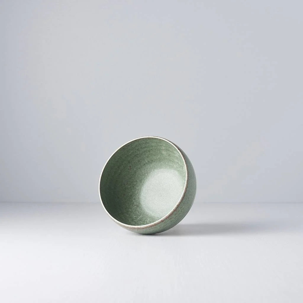 Green Fade U-shaped Bowl - Made in Japan