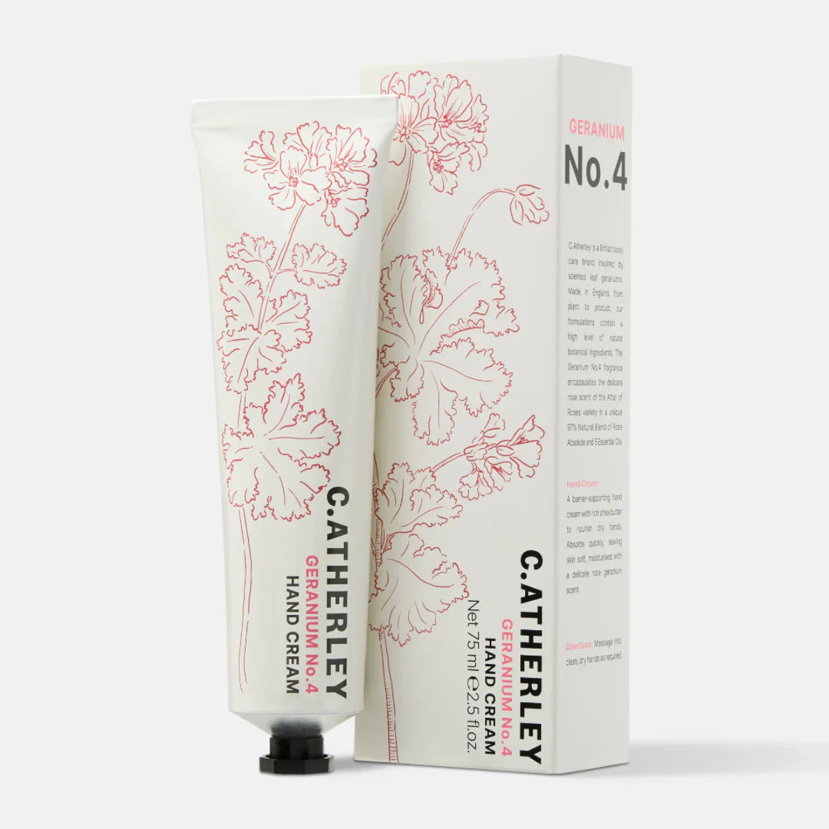C.Atherley Geranium No.4 Hand Cream - 75ml