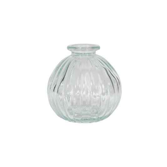 Helena Ribbed Glass Bottle