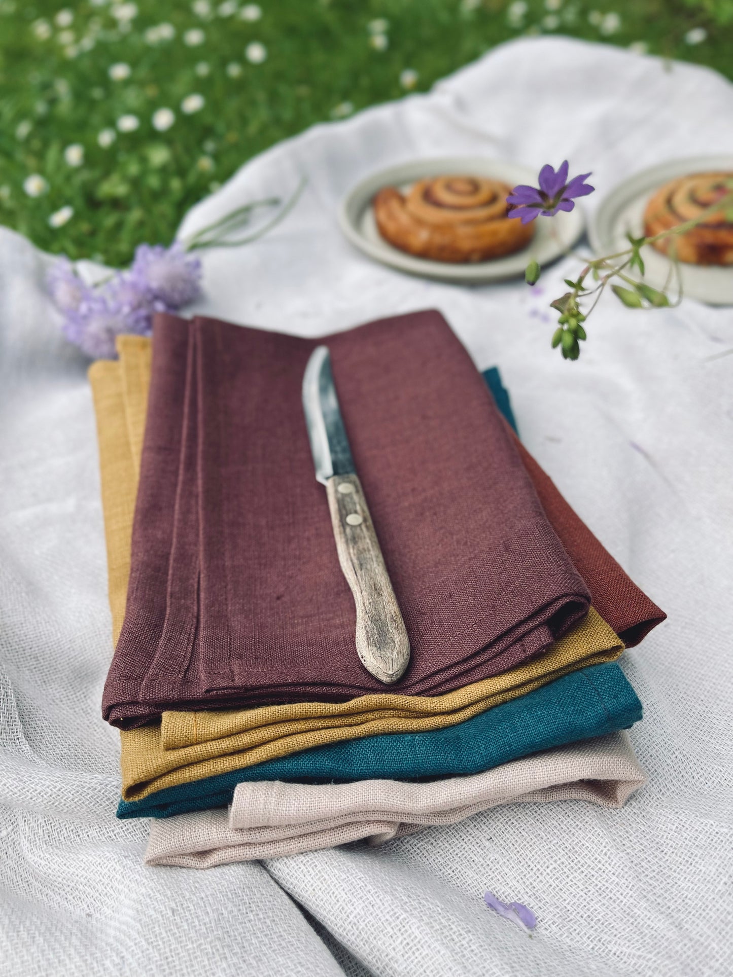Large Linen Napkin, Set of Four