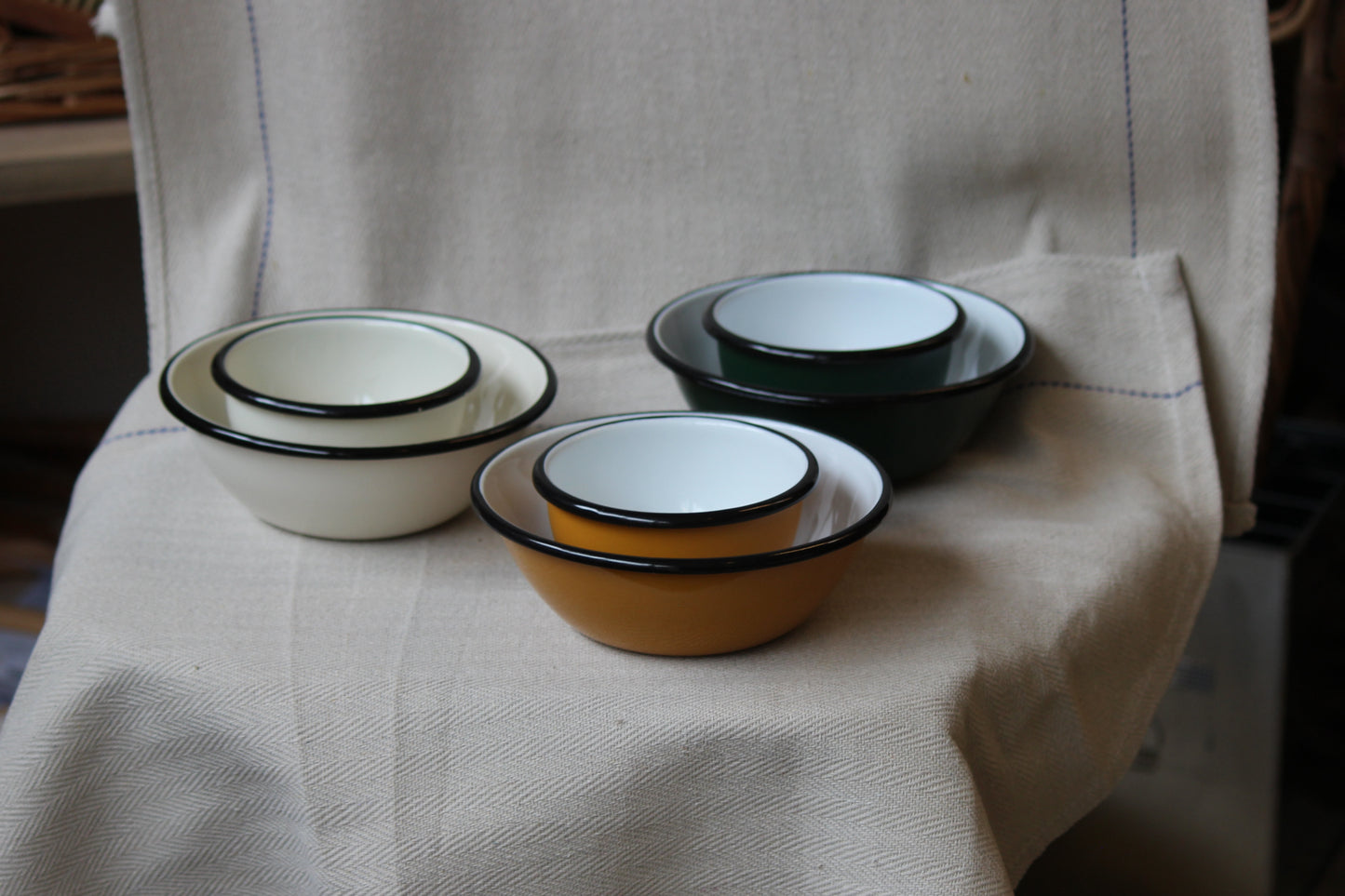 Ukrainian Enamel Bowl