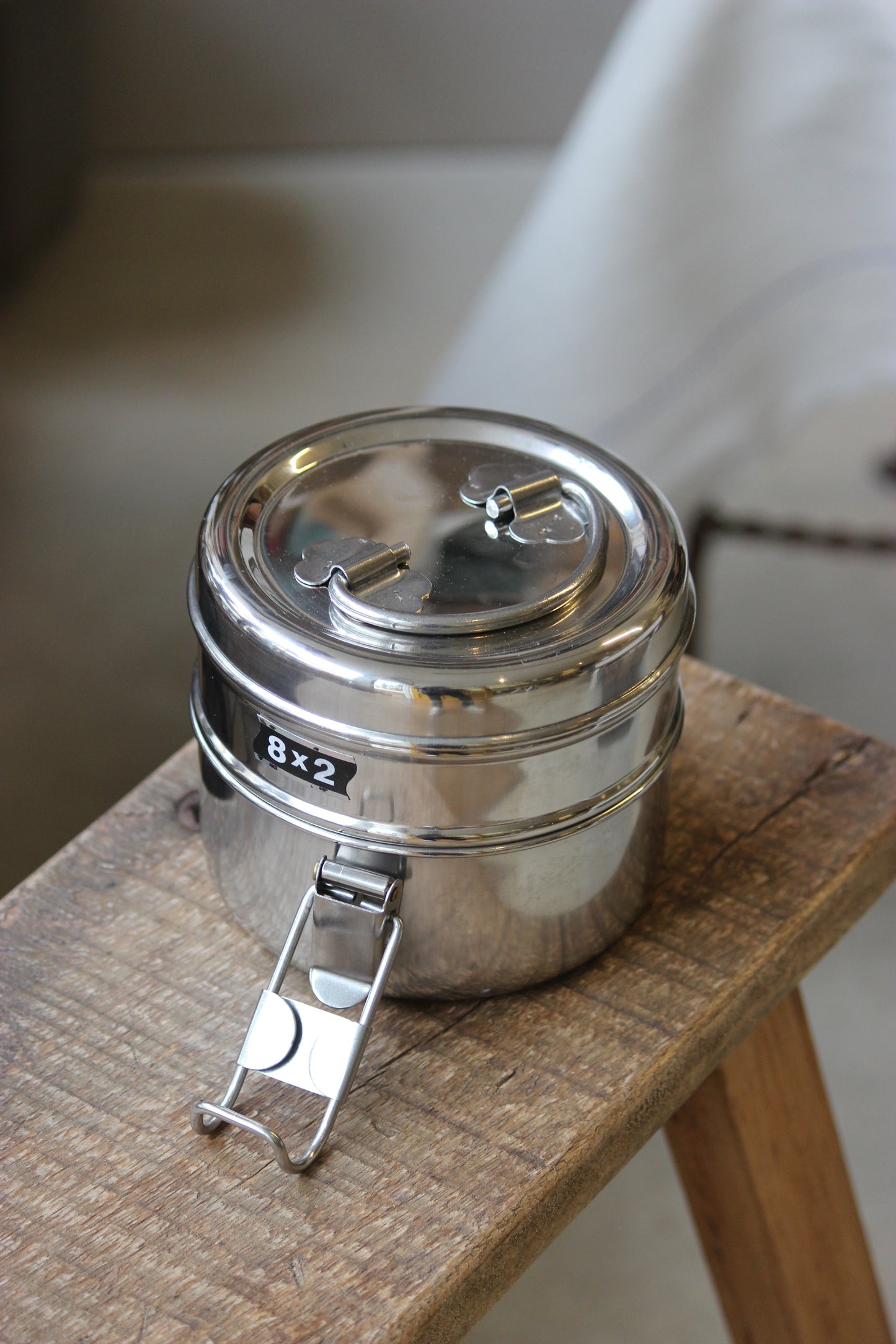Round Stainless Lunchbox
