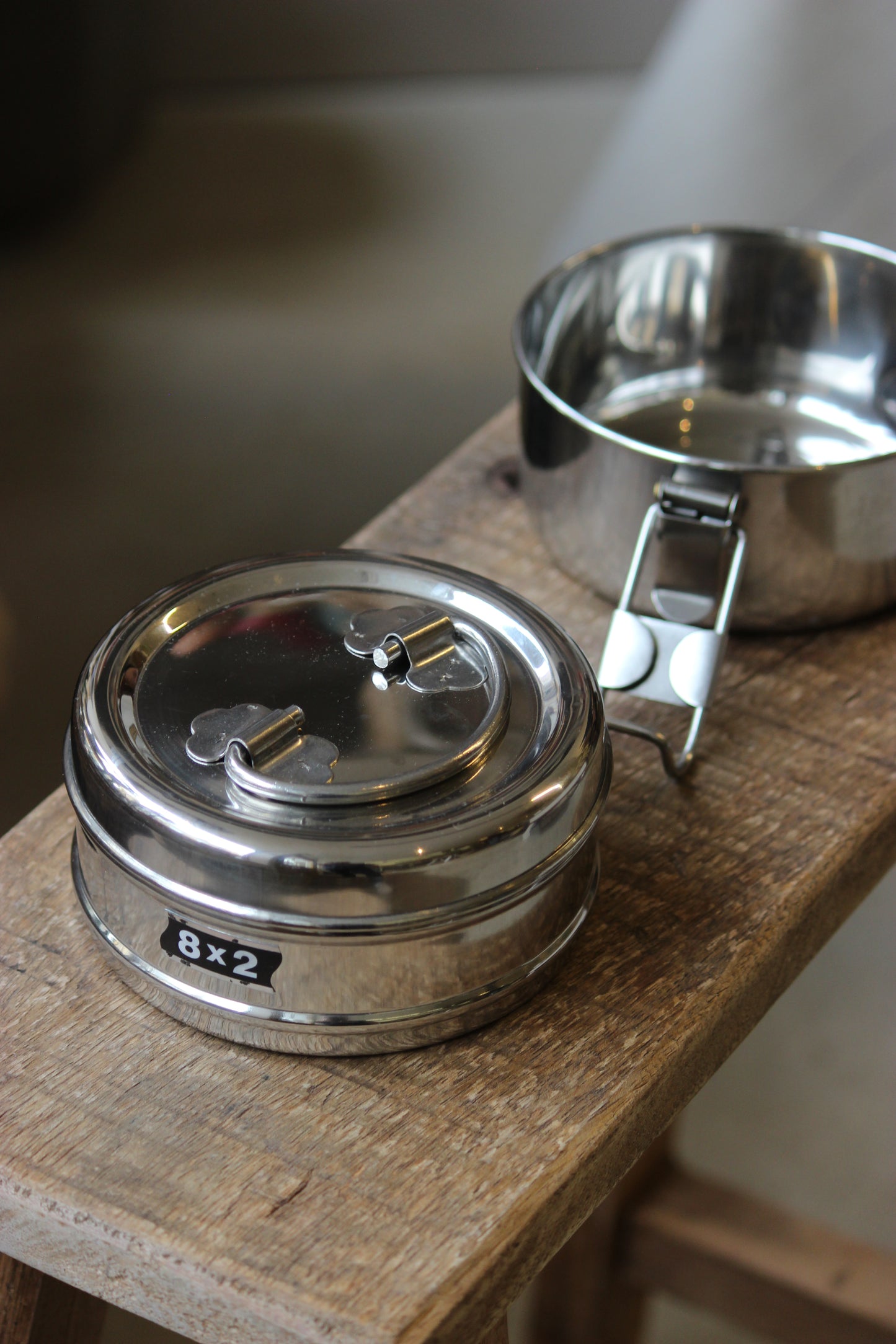 Round Stainless Lunchbox