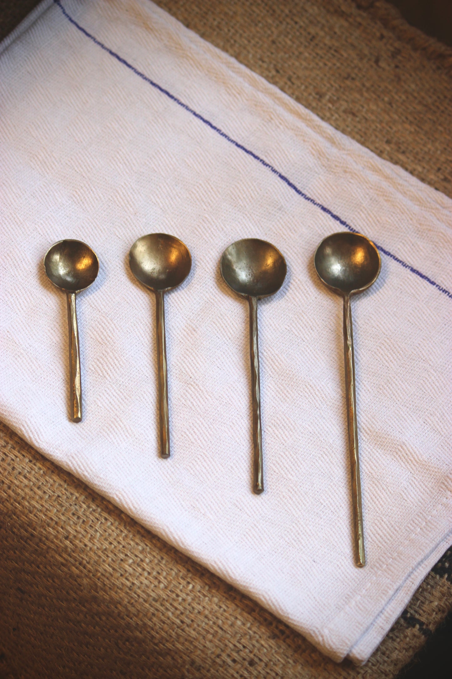 Set of Antique Finished Spoons
