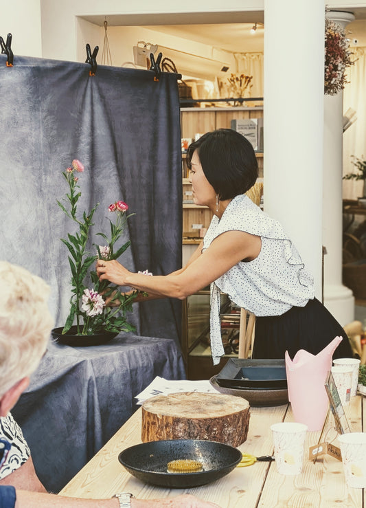Ohara Ikebana Workshop at The Country Crib, Sherborne