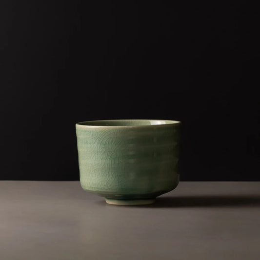 Matcha Tea Bowl Celadon 400ml - Made in Japan