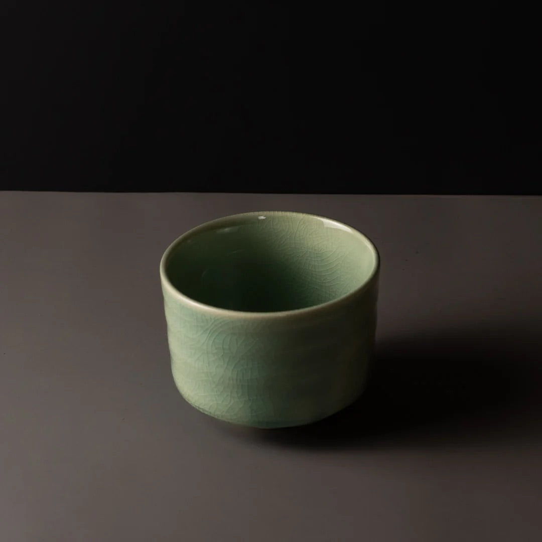 Matcha Tea Bowl Celadon 400ml - Made in Japan