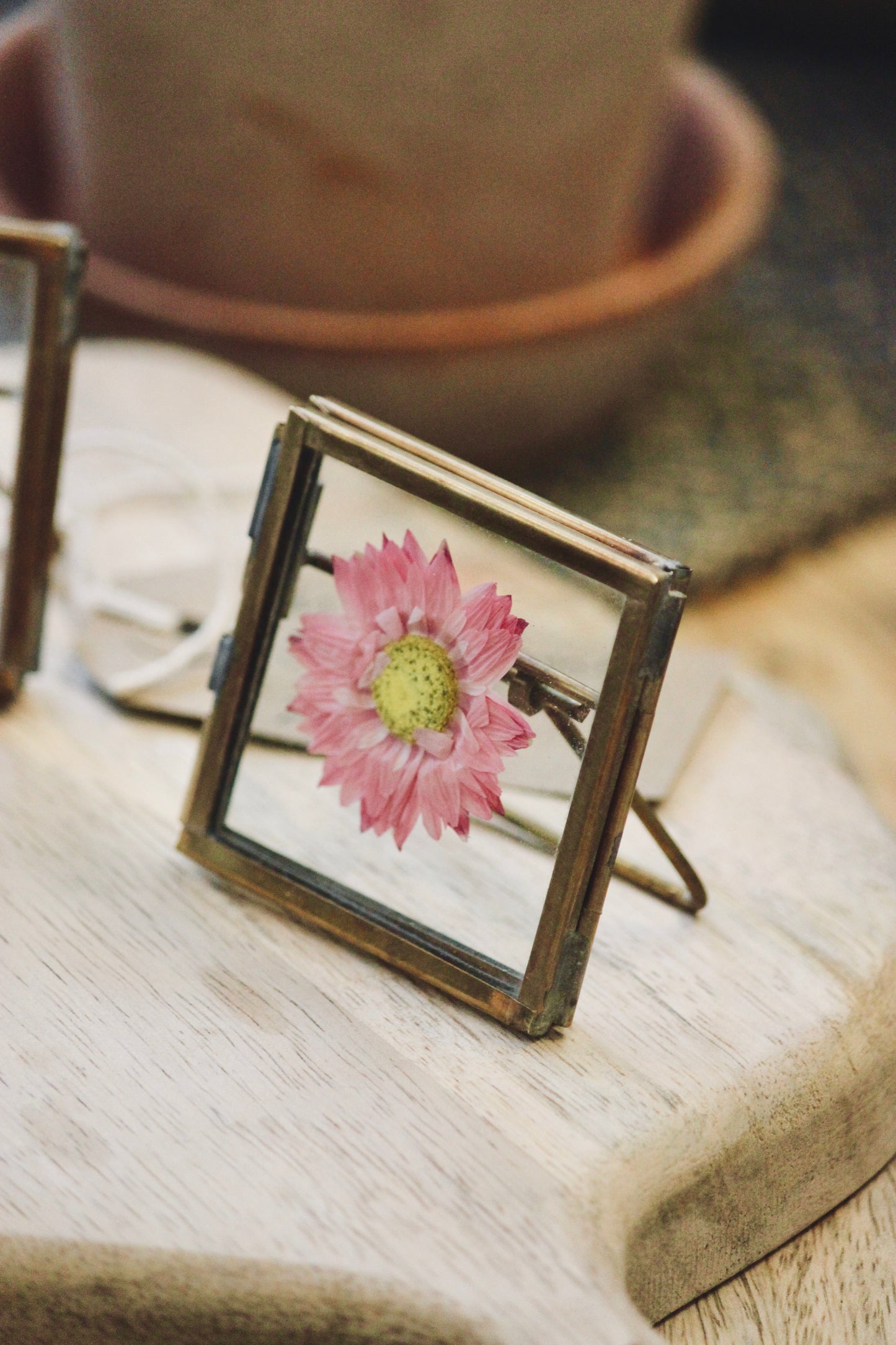 Nkuku Tiny Danta Frame - Antique Brass (Set of Two)