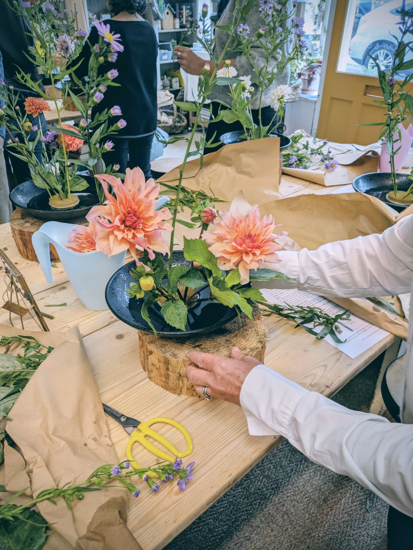 Ohara Ikebana Workshop at No.7 by The Country Crib, Sherborne