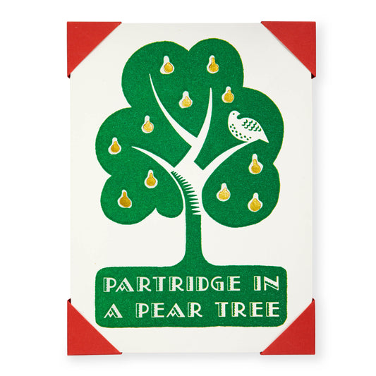 Partridge in a Pear Tree - Pack of 5 Cards