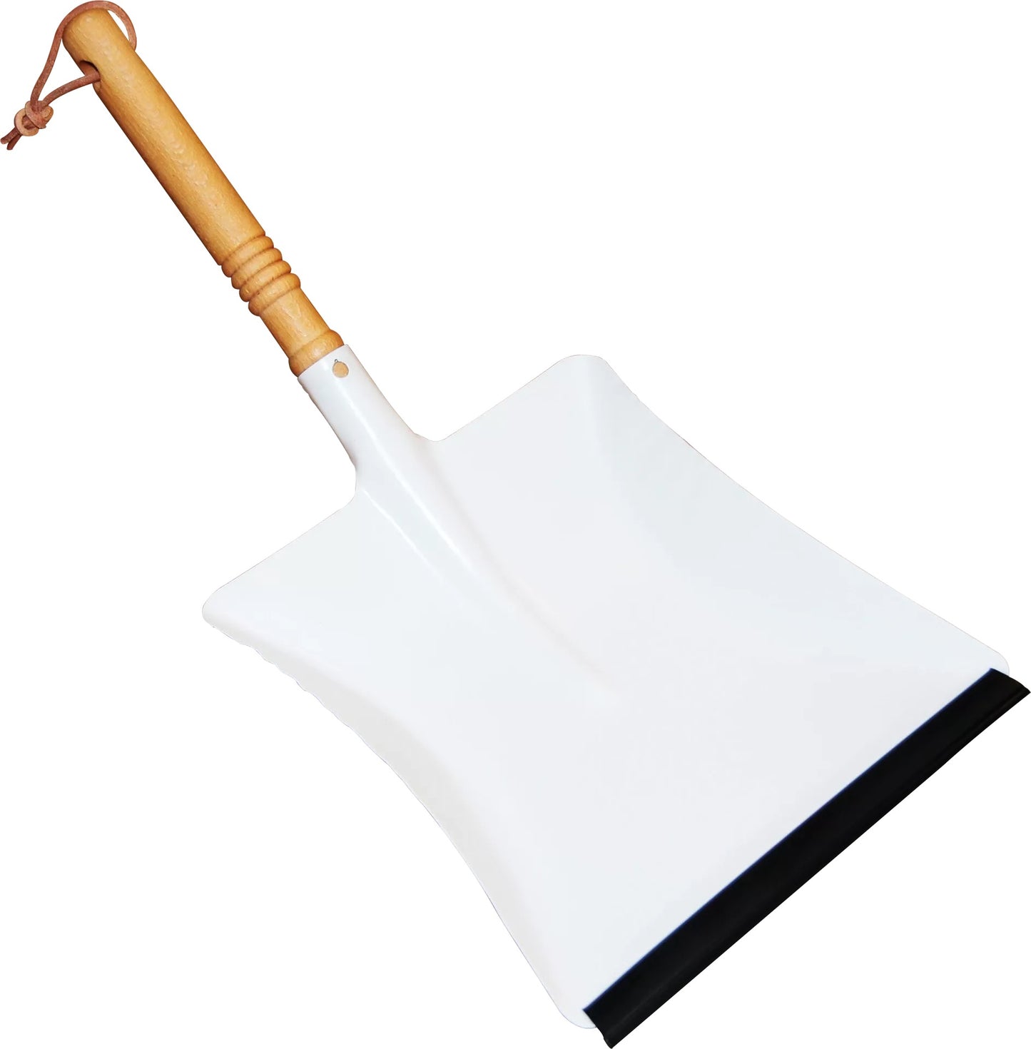 Redecker Metal Dustpan - White