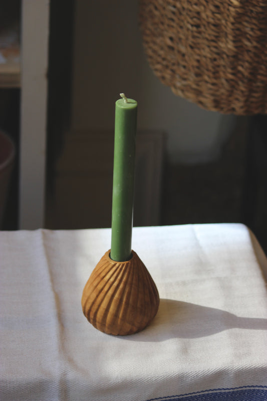 Dinner Candle Holder Swirl