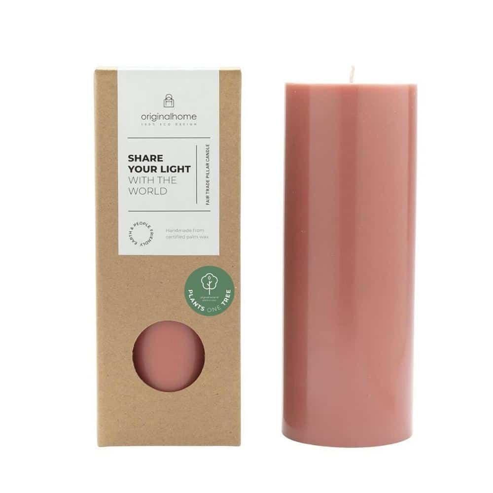 Plant-Based Pillar Candle