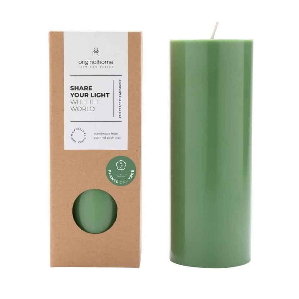 Plant-Based Pillar Candle